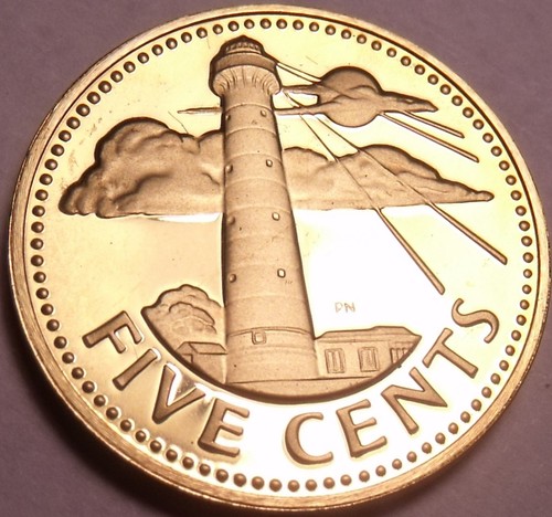 Cameo proof barbados 1975 - barbados,
