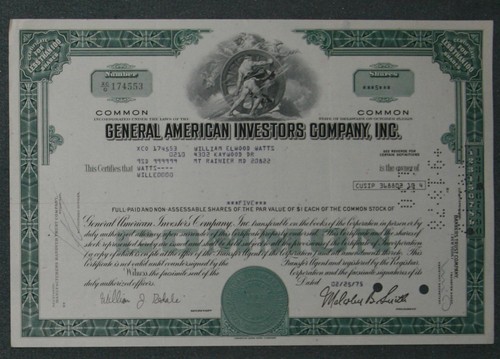 General american investors - general,