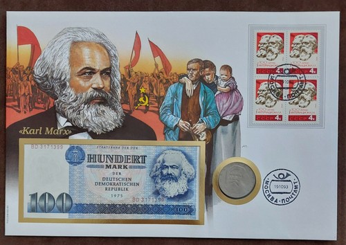 Lettera banconote karl marx - lettera,
