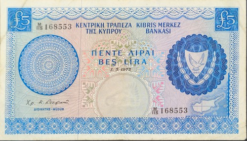 Cipro banconota zyp pund - cipro, zyp.pund