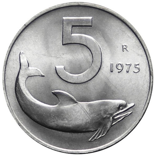Lire 1975 delfino - 5,