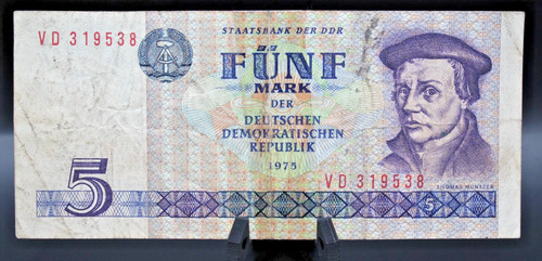 Banconota 1975 germania - banconota, 5