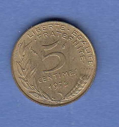 Moneta francia centesimi - moneta, 5
