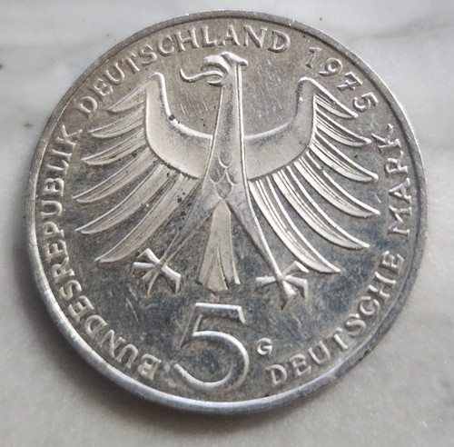 Moneta mark silver albert - mark, g