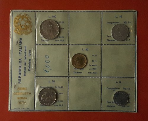 Serie valori 1975 - 5,