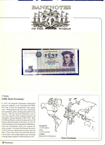 Banconote del mondo rdt - banconote,