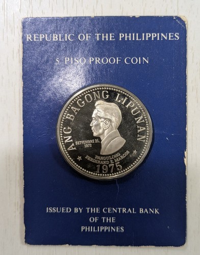 Filippine 1975 piso - filippine, 5