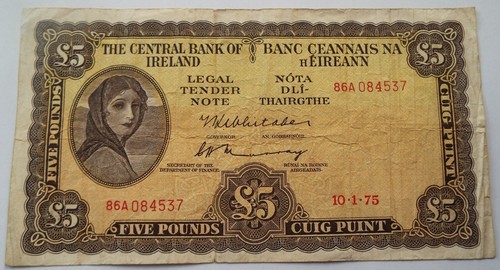 Banconota sterline irlandese - sterline,