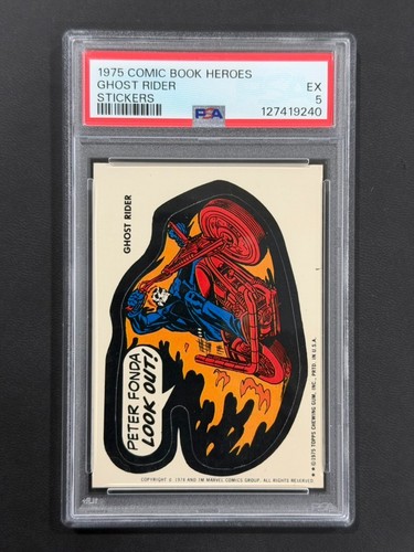 Adesivi ghost rider topps - adesivi,