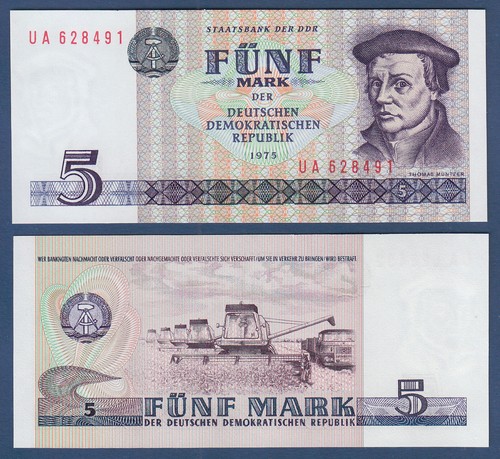 Ddr 1975 marchi serie ua - 1975, 5