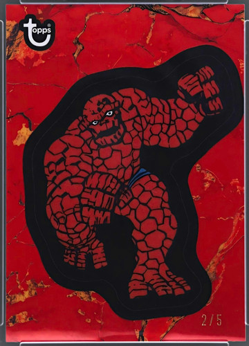 The thing red topps - thing, 2/5