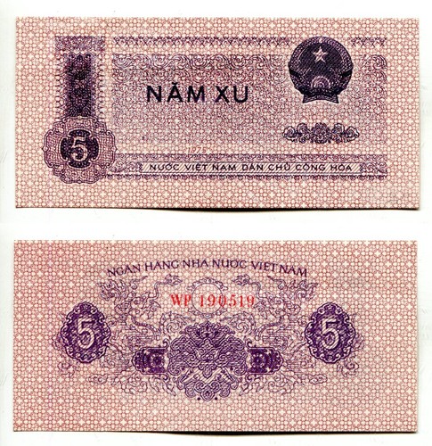 Vietnam 1975 - 5, xu