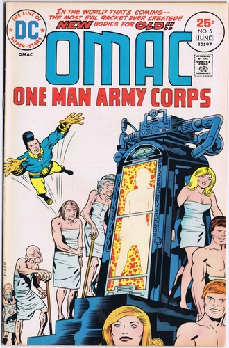 Omac dc fumetto 1975 - 5,