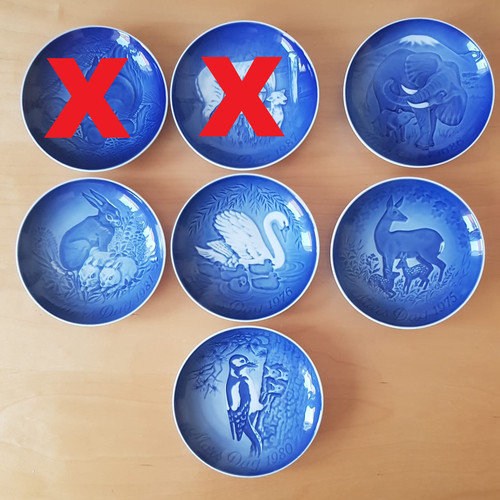 Lotto piatti in ceramica - lotto,