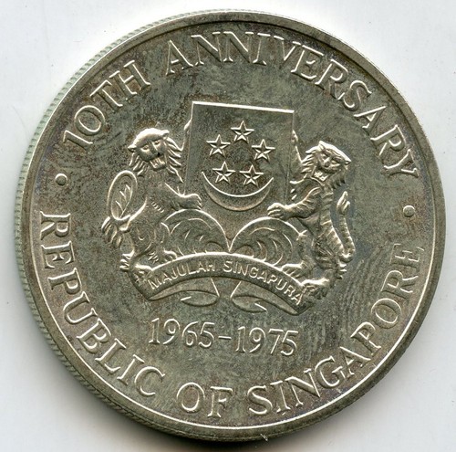 Singapore dollari 1975 - singapore, 5
